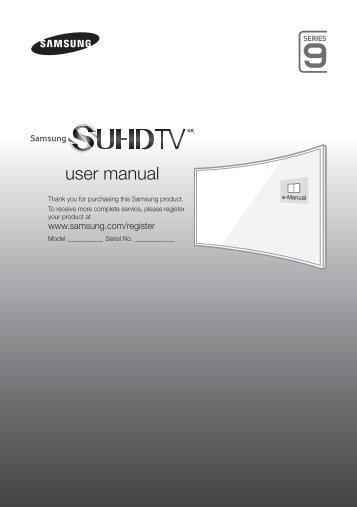 Samsung TV S-UHD 88'', IncurvÃ©, UHD/4K, Smart TV, 3D, 2400PQI - UE88JS9500 (UE88JS9500TXZF ) - Guide rapide 15.87 MB, pdf, Anglais, NÃERLANDAIS, FranÃ§ais, ALLEMAND