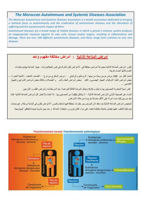 CONSTITUTION D'UNE ALLIANCE MALADIES RARES MAROC 2016