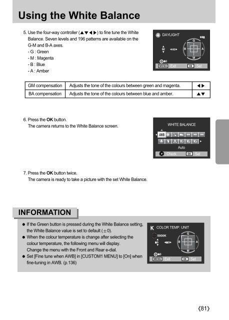 Samsung GX-10 (ER-GX10ZBBA/DK ) - Manuel de l'utilisateur 12.31 MB, pdf, Anglais