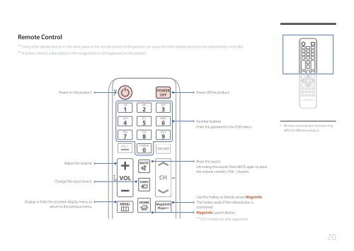 Samsung ED75E (LH75EDEPLGC/EN ) - Manuel de l'utilisateur 1.72 MB, pdf, Anglais