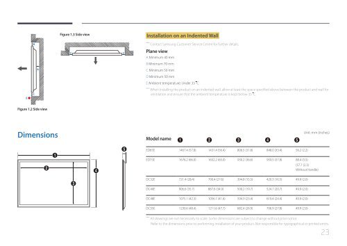 Samsung ED75E (LH75EDEPLGC/EN ) - Manuel de l'utilisateur 1.72 MB, pdf, Anglais