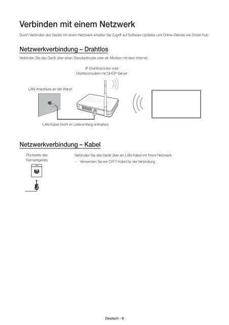 Samsung TV LED 55&quot;, Full HD, 800 PQI &ndash; UE55J6300 (UE55J6300AWXZF ) - Guide rapide 14.38 MB, pdf, Anglais, N&Eacute;ERLANDAIS, Fran&ccedil;ais, ALLEMAND