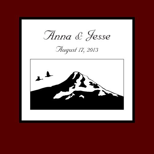 Anna and Jesse's Wedding Book