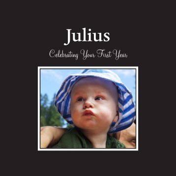 Julius's First Year Book
