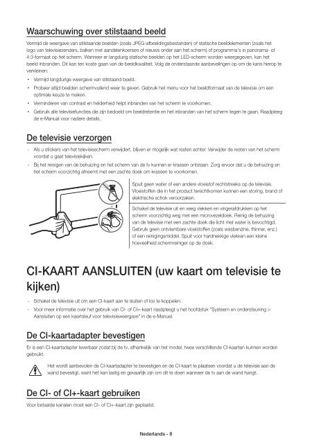 Samsung TV LED 40'', UHD/4K, Smart TV, 900PQI - UE40JU6400 (UE40JU6400KXZF ) - Guide rapide 11.97 MB, pdf, Anglais, N&Eacute;ERLANDAIS, Fran&ccedil;ais, ALLEMAND