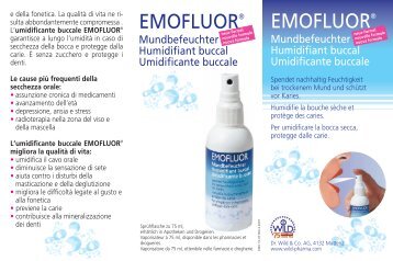 Emofluor Humidifiant buccal - Dr. Wild & Co. AG