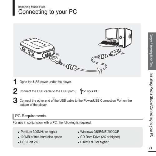 Samsung YP-F2RZW (YP-F2RZW/ELS ) - Manuel de l'utilisateur 3.18 MB, pdf, Anglais