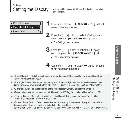 Samsung YP-F2RZW (YP-F2RZW/ELS ) - Manuel de l'utilisateur 3.18 MB, pdf, Anglais