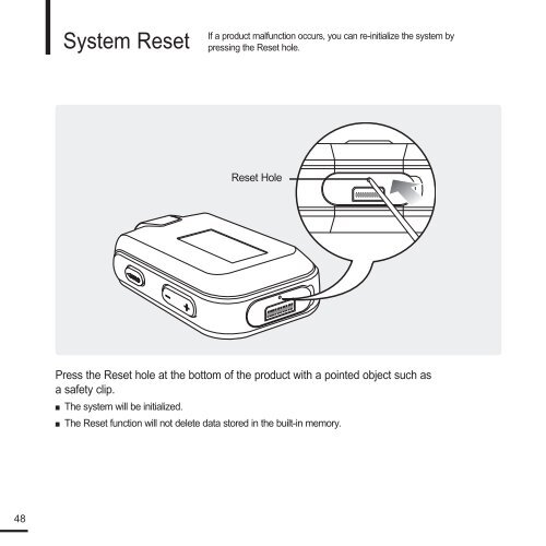 Samsung YP-F2RZW (YP-F2RZW/ELS ) - Manuel de l'utilisateur 3.18 MB, pdf, Anglais