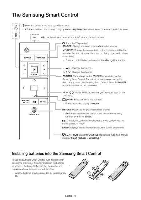 Samsung TV LED 40&quot;, Incurv&eacute;, UHD/4K, Smart TV, 1100PQI - UE40JU6500 (UE40JU6500KXZF ) - Guide rapide 13.92 MB, pdf, Anglais, N&Eacute;ERLANDAIS, Fran&ccedil;ais, ALLEMAND