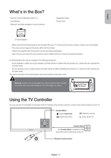 Samsung TV LED 48'', UHD/4K, Smart TV, 900PQI - UE48JU6400 (UE48JU6400KXZF ) - Guide rapide 11.97 MB, pdf, Anglais, N&Eacute;ERLANDAIS, Fran&ccedil;ais, ALLEMAND