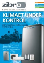 KLIMAET UNDER KONTROL - Zibro