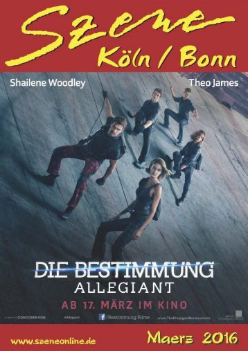 Szene Köln-Bonn, Ausgabe 03.2016
