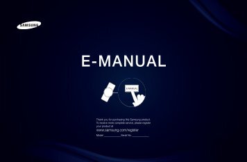 Samsung UE40D6510WS (UE40D6510WSXZF ) - Manuel de l'utilisateur 15.31 MB, pdf, Anglais