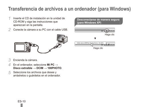 Samsung PL81 (EC-PL81ZZBPBE1 ) - Guide rapide 5.49 MB, pdf, Anglais, Fran&ccedil;ais, Espagnol