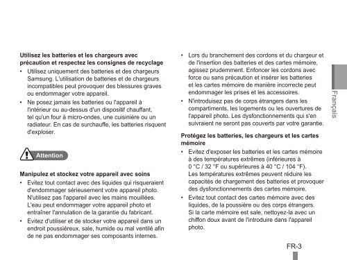 Samsung PL81 (EC-PL81ZZBPBE1 ) - Guide rapide 5.49 MB, pdf, Anglais, Fran&ccedil;ais, Espagnol