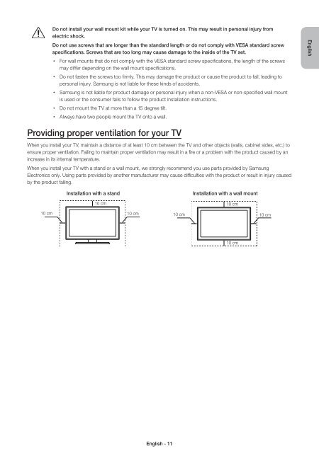 Samsung TV LED 48 pouces, UHD, 800 PQI - UE48JU6000 (UE48JU6000KXZF ) - Guide rapide 13.51 MB, pdf, Anglais, N&Eacute;ERLANDAIS, Fran&ccedil;ais, ALLEMAND