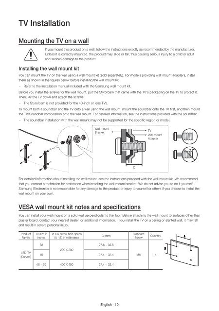 Samsung TV LED 32'', Incurv&eacute;, Full HD, Smart TV, 800PQI - UE32J6300 (UE32J6300AWXZF ) - Guide rapide 14.38 MB, pdf, Anglais, N&Eacute;ERLANDAIS, Fran&ccedil;ais, ALLEMAND