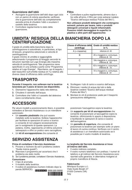 Scarico Dellacqua Resi