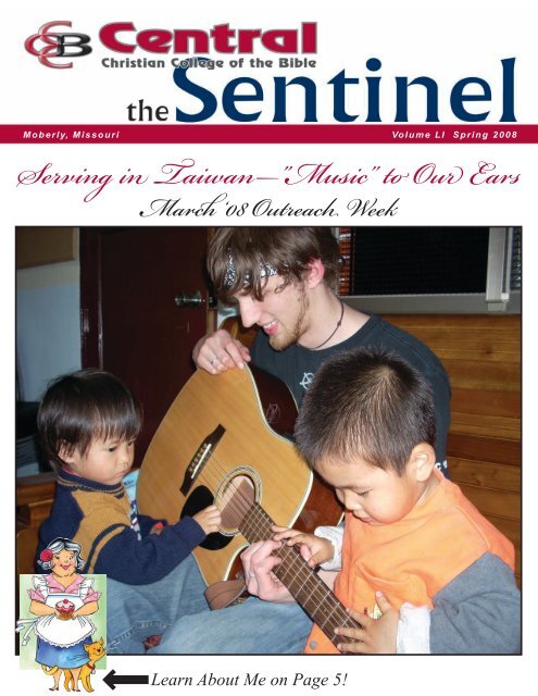 Serving in Taiwan—”Music” to Our Ears - Central Christian College ...