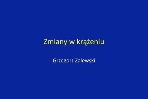 Zalewski - patomorfologia podstawowa - zaburzenia w krążeniu