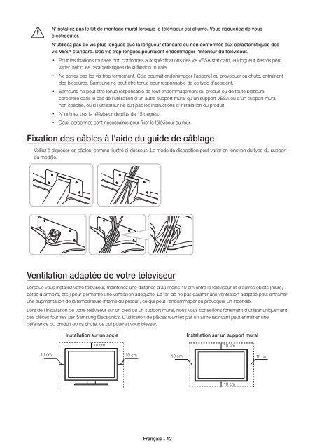 Samsung TV LED 48'', Incurv&eacute;, UHD/4K, Smart TV, 1200PQI - UE48JU6670 (UE48JU6670UXZF ) - Guide rapide 14.31 MB, pdf, Anglais, N&Eacute;ERLANDAIS, Fran&ccedil;ais, ALLEMAND