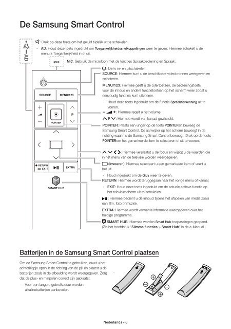 Samsung TV LED 48'', Incurv&eacute;, UHD/4K, Smart TV, 1200PQI - UE48JU6670 (UE48JU6670UXZF ) - Guide rapide 14.31 MB, pdf, Anglais, N&Eacute;ERLANDAIS, Fran&ccedil;ais, ALLEMAND