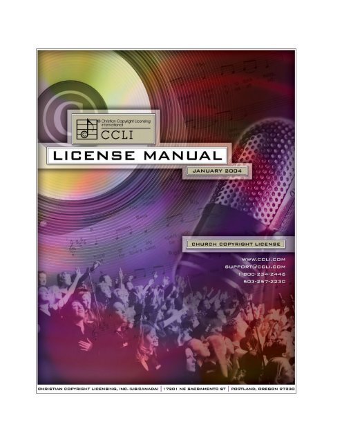 The Church Copyright License Advantage Nearer To God Band the church copyright license advantage