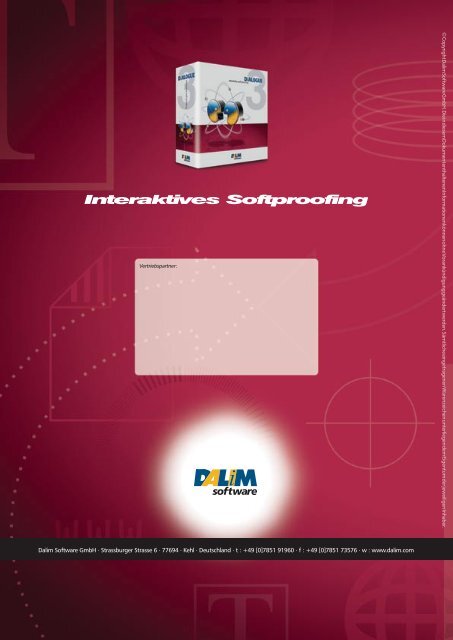 Interaktives Softproofing - Imagicmuc
