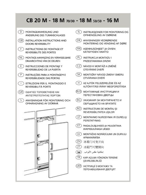 Whirlpool Frigorifero combinato da incasso Stop Frost ART 8814/A+++ SFS -  Installazione_Italiano