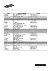 Samsung PS63A756 (PS63A756T1MXXC ) - Manuel de l'utilisateur 43.85 MB, pdf, Anglais, FranÃ§ais, Grec, Italien, Espagnol