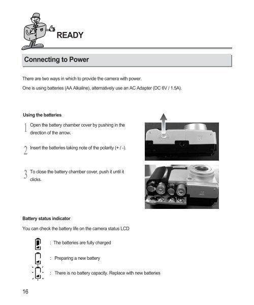 Samsung DIGIMAX 220 SE (EC-D220SABA/FR ) - Manuel de l'utilisateur 1.6 MB, pdf, Anglais