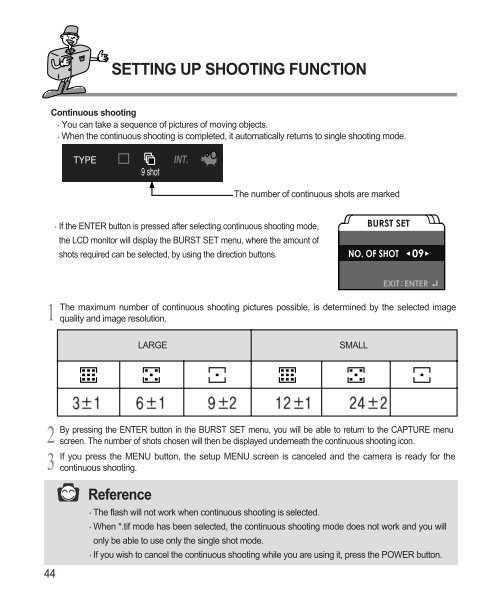 Samsung DIGIMAX 220 SE (EC-D220SABA/FR ) - Manuel de l'utilisateur 1.6 MB, pdf, Anglais