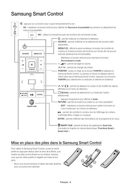 Samsung TV LED 48'', Incurv&eacute;, UHD/4K, Smart TV, 1200PQI - UE48JU6640 (UE48JU6640UXZF ) - Guide rapide 14.31 MB, pdf, Anglais, N&Eacute;ERLANDAIS, Fran&ccedil;ais, ALLEMAND