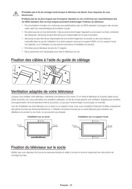 Samsung TV LED 40'', UHD/4K, Smart TV, 3D, 1300PQI - UE40JU7000 (UE40JU7000TXZF ) - Guide rapide 14.51 MB, pdf, Anglais, N&Eacute;ERLANDAIS, Fran&ccedil;ais, ALLEMAND