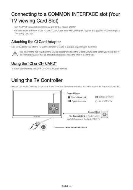 Samsung TV LED 40'', UHD/4K, Smart TV, 3D, 1300PQI - UE40JU7000 (UE40JU7000TXZF ) - Guide rapide 14.51 MB, pdf, Anglais, N&Eacute;ERLANDAIS, Fran&ccedil;ais, ALLEMAND