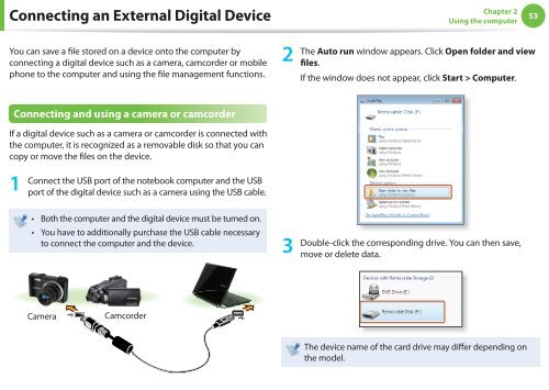 Samsung NF110 Shark (NP-NF110-A02FR ) - Manuel de l'utilisateur (XP / Windows 7) 17.5 MB, pdf, Anglais