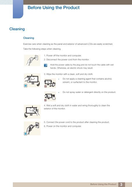 Samsung 27''S&eacute;rie5 Moniteur station d'accueil C27A550 (LC27A550US/EN ) - Manuel de l'utilisateur 4.07 MB, pdf, Anglais