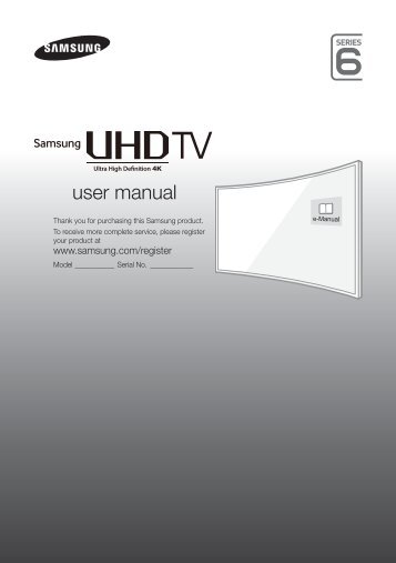 Samsung TV LED 40'', IncurvÃ©, UHD/4K, Smart TV, 1200PQI - UE40JU6670 (UE40JU6670UXZF ) - Guide rapide 14.31 MB, pdf, Anglais, NÃERLANDAIS, FranÃ§ais, ALLEMAND