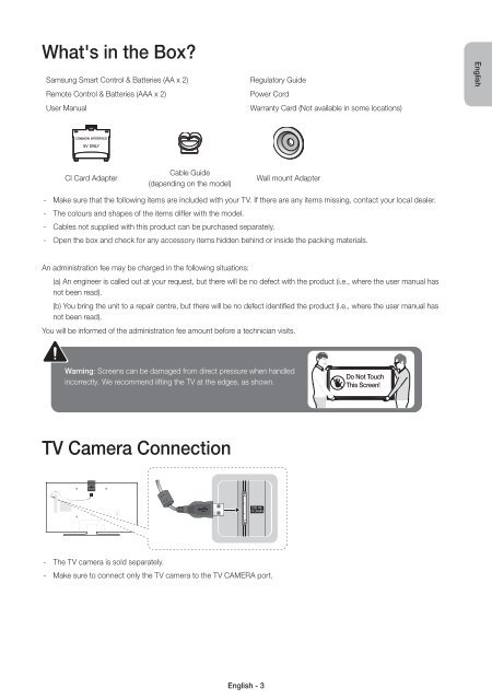 Samsung TV LED 40'', Incurv&eacute;, UHD/4K, Smart TV, 1200PQI - UE40JU6670 (UE40JU6670UXZF ) - Guide rapide 14.31 MB, pdf, Anglais, N&Eacute;ERLANDAIS, Fran&ccedil;ais, ALLEMAND