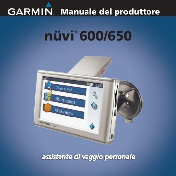 Garmin nuvi 650 - Manuale del produttore