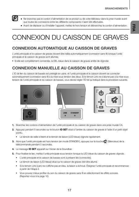 Samsung Barre de son incurv&eacute;e 8.1 320W, Wi-Fi, Bluetooth - HW-J7501 (HW-J7501/ZF ) - Manuel de l'utilisateur 12.89 MB, pdf, Anglais, N&Eacute;ERLANDAIS, Fran&ccedil;ais, ALLEMAND, SHONA