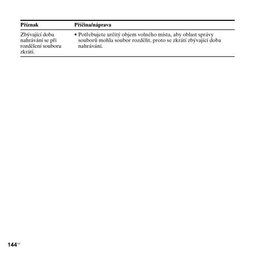 Sony ICD-PX312M - ICD-PX312M Consignes d&rsquo;utilisation Tch&egrave;que