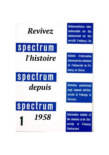 Spectrum History