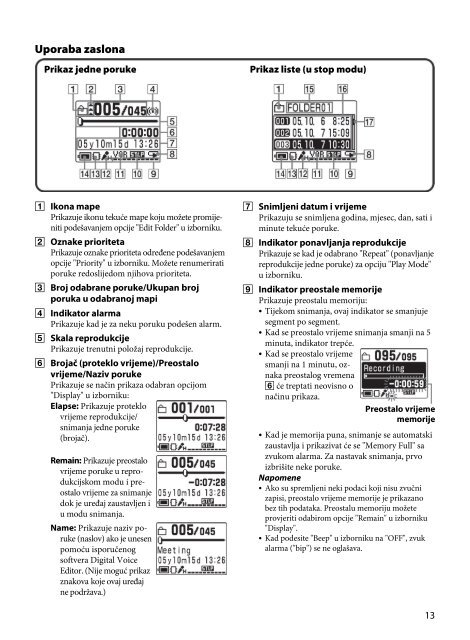 Sony ICD-MX20 - ICD-MX20 Mode d'emploi Fran&ccedil;ais