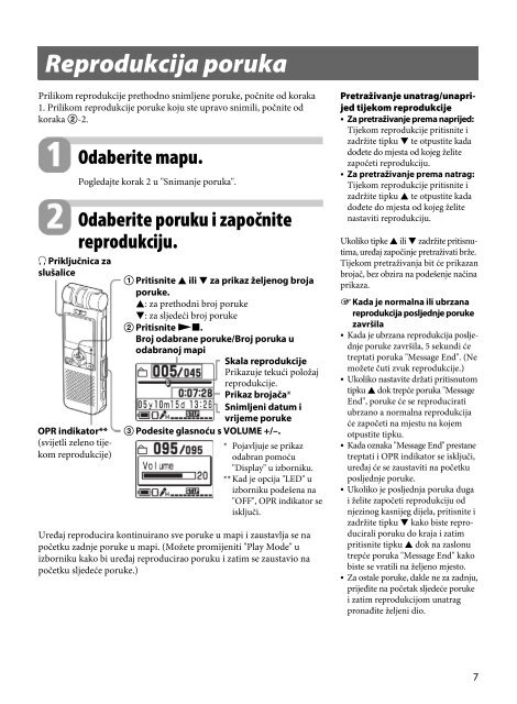 Sony ICD-MX20 - ICD-MX20 Mode d'emploi Fran&ccedil;ais