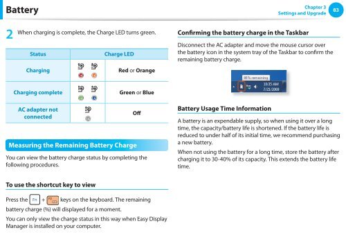 Samsung N350 (NP-N350-JA02FR ) - Manuel de l'utilisateur (XP / Windows 7) 17.5 MB, pdf, Anglais