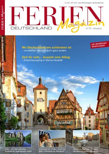 Ferienmagazin Deutschland 2016