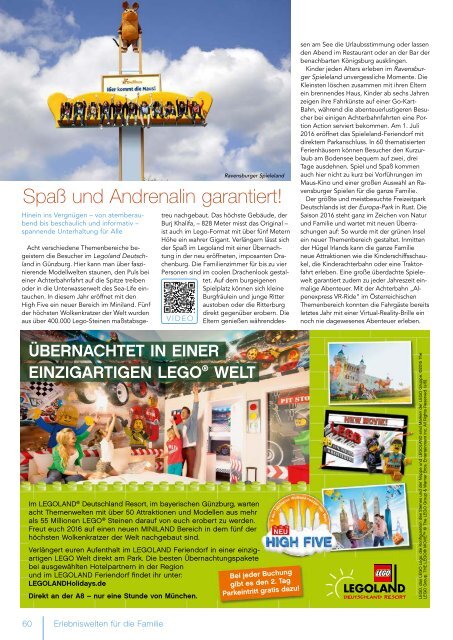 Ferienmagazin Deutschland 2016
