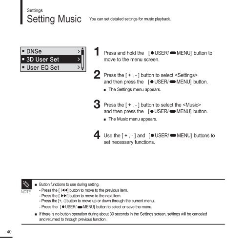 Samsung YP-F2RZ (YP-F2RZB/ELS ) - Manuel de l'utilisateur 3.18 MB, pdf, Anglais